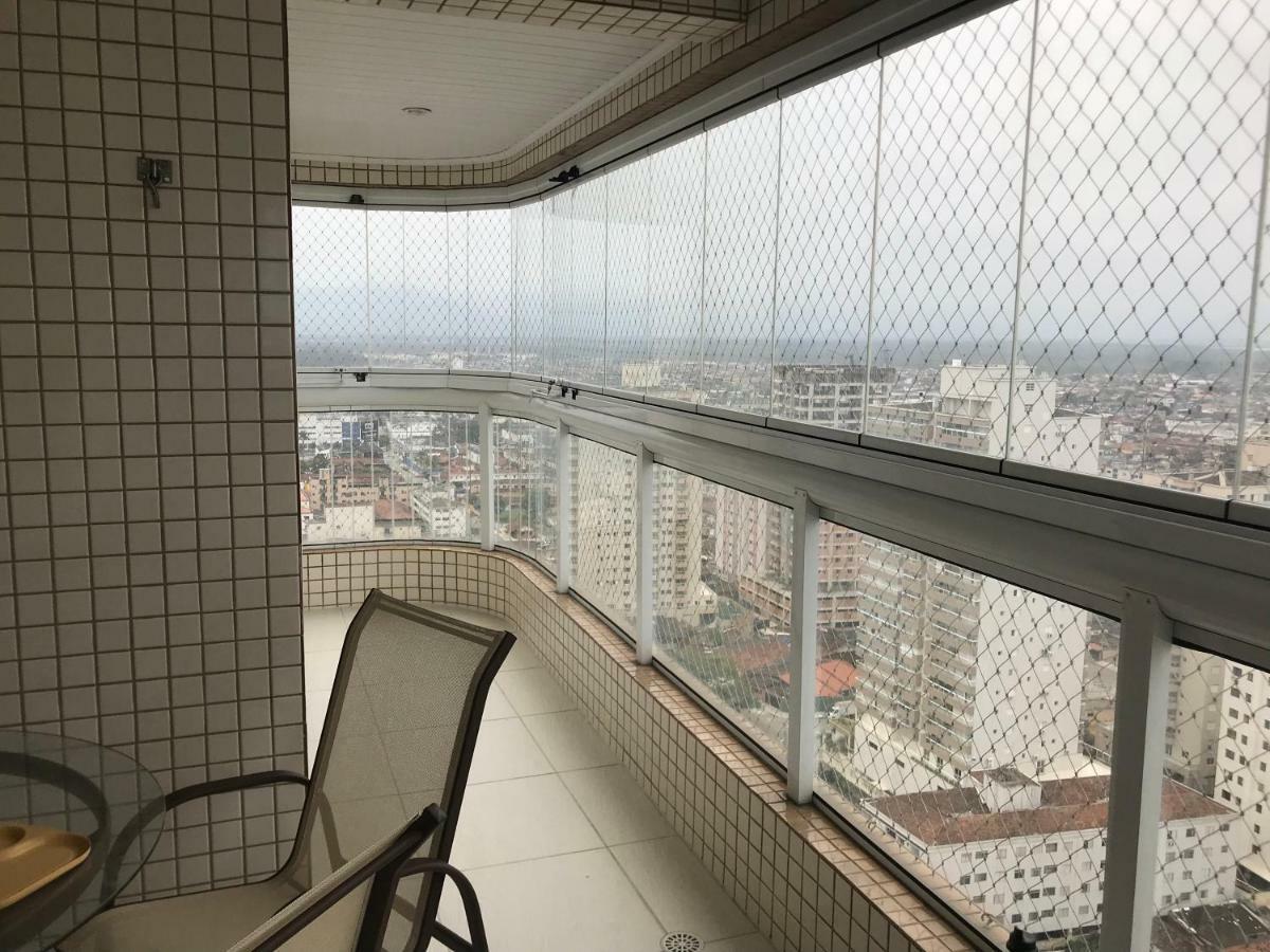 Apto Com Vista Para O Mar, 2 Vagas De Garagem E Churrasqueira Na Varanda Πράια Γκράντε Εξωτερικό φωτογραφία