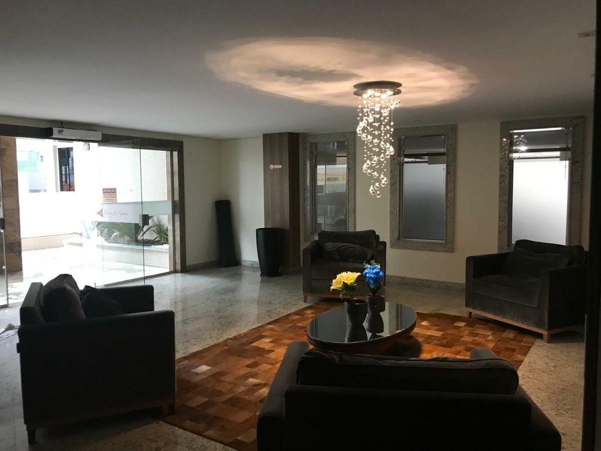 Apto Com Vista Para O Mar, 2 Vagas De Garagem E Churrasqueira Na Varanda Πράια Γκράντε Εξωτερικό φωτογραφία