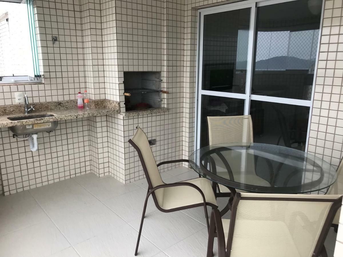 Apto Com Vista Para O Mar, 2 Vagas De Garagem E Churrasqueira Na Varanda Πράια Γκράντε Εξωτερικό φωτογραφία